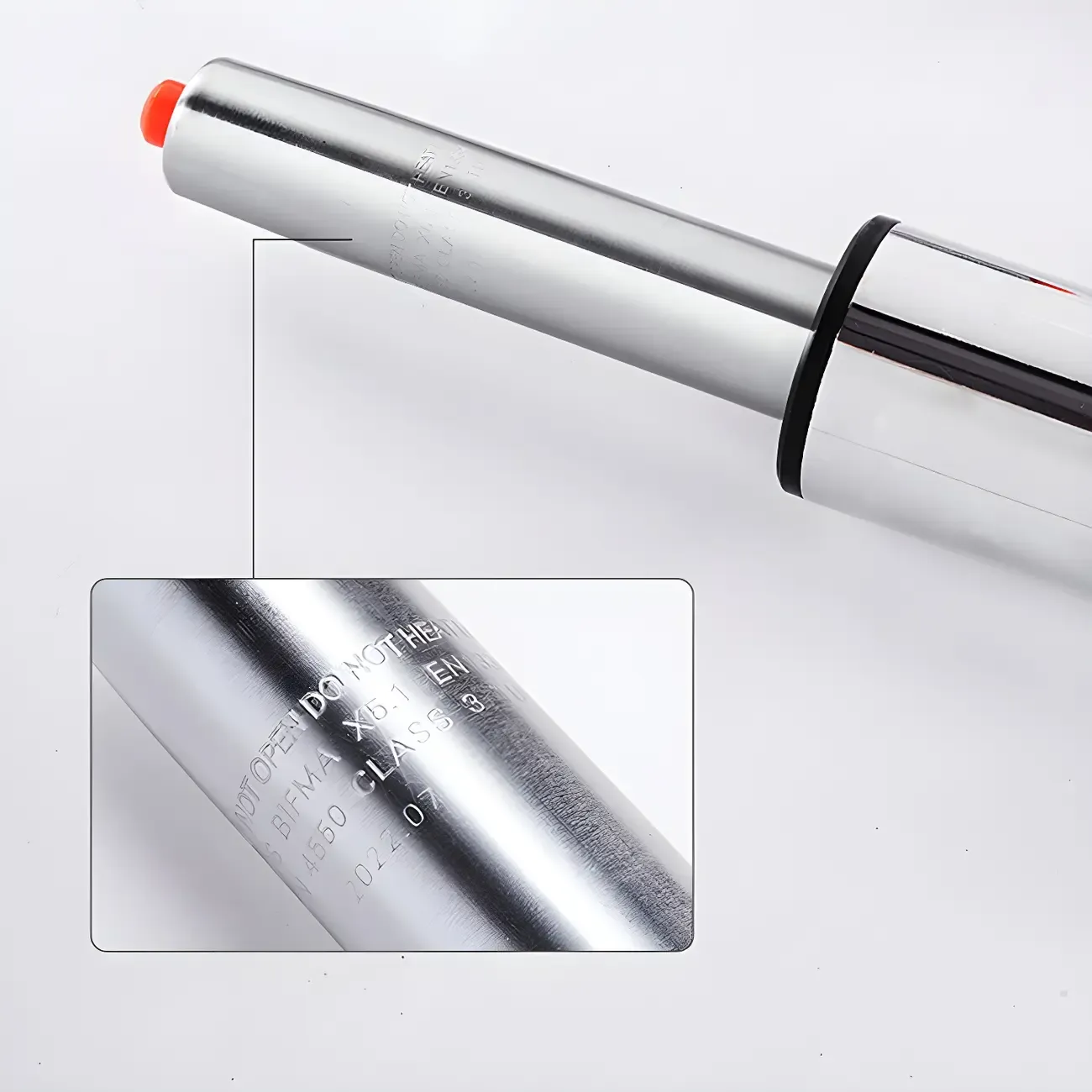 Leather Low Back Metal Adjustable Swivel Bar Stools