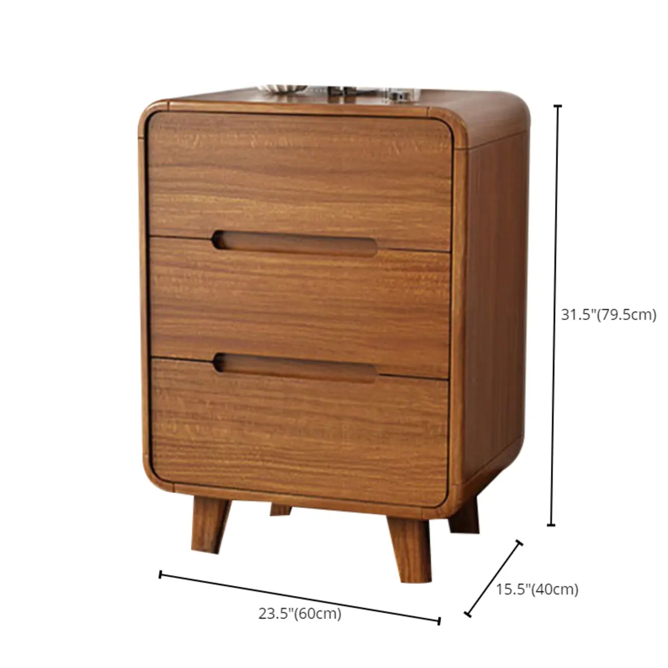 Elegant Large Brown White Wood Bedroom Chests with 9 Drawer