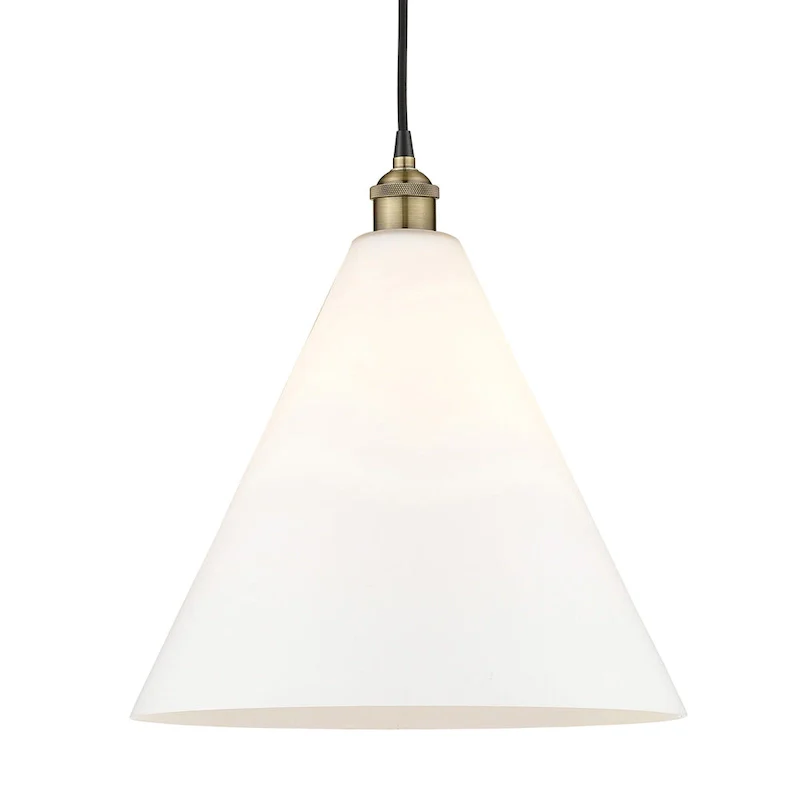 Innovations Lighting 616-1P-18-16 Edison Cone Pendant Edison Cone 16