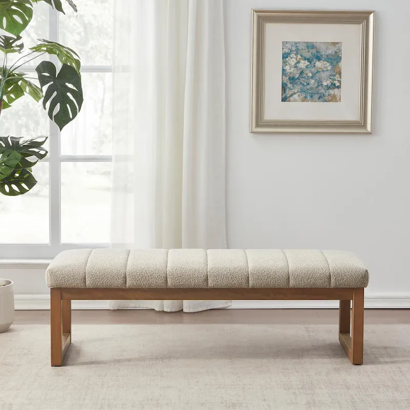 45 Entryway Upholstered Bench Shoe Rack Bench