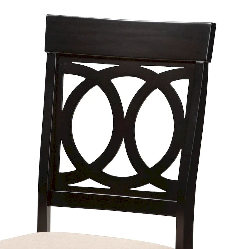 Copper Grove Taizz Modern Fabric 4-piece Dining Chair Set