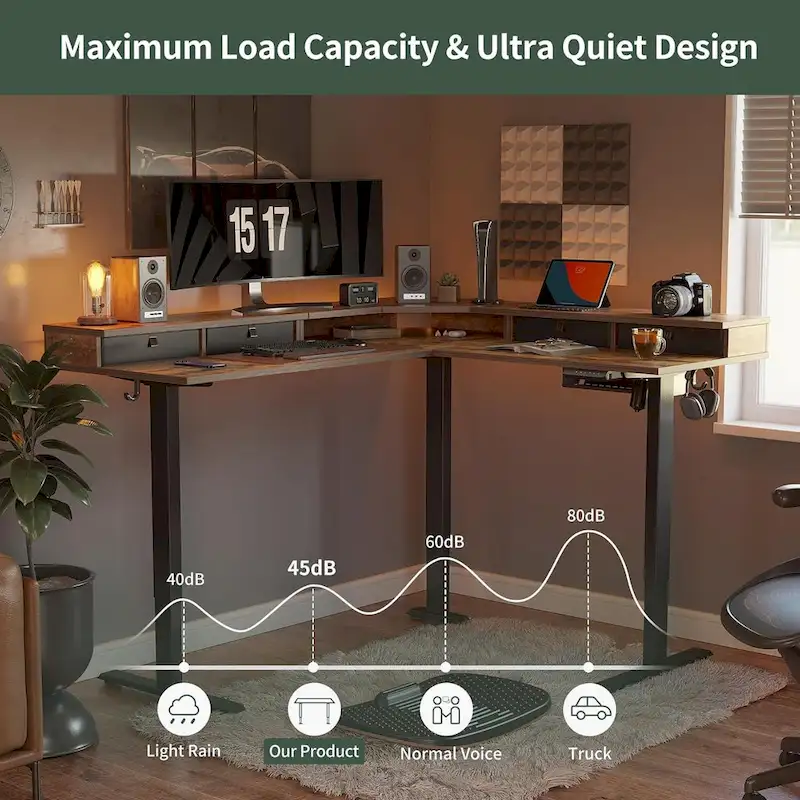 FEZIBO/Home Office Furniture/Wood/Desks