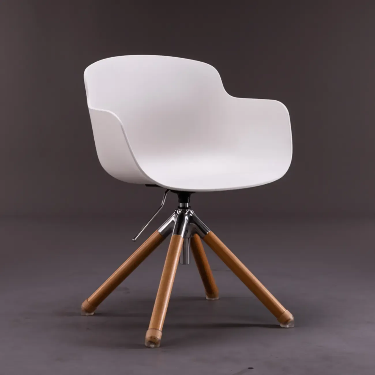 Modern Mid-Back Adjustable Swivel Armrest Office Chair