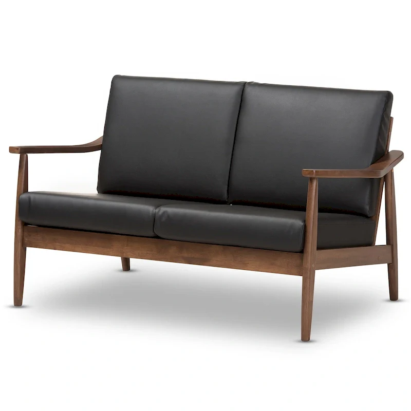 Mid-Century Loveseat by Baxton Studio