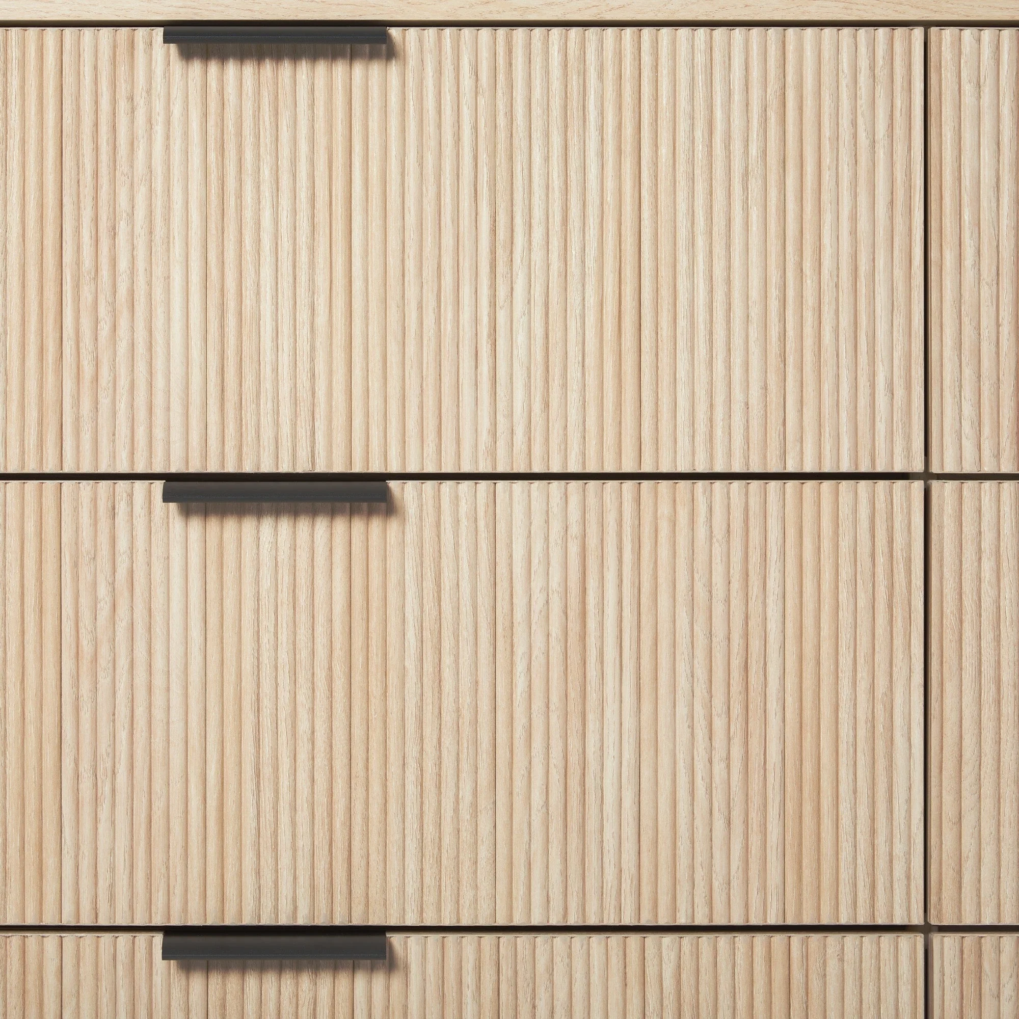 Paris Modern Scandinavian Reeded Dresser