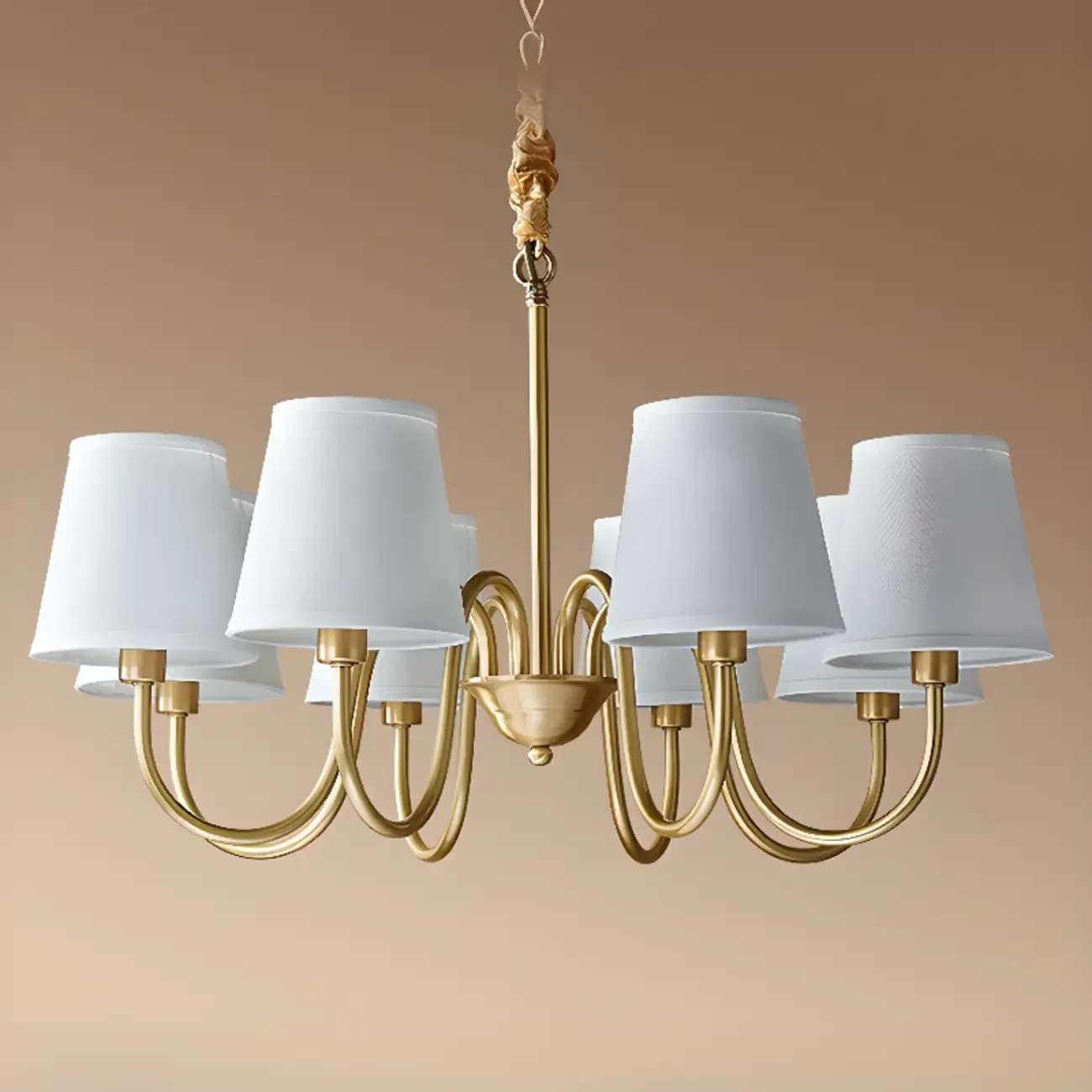 Elegant Modern Hanging Chandelier with Adaptive Height