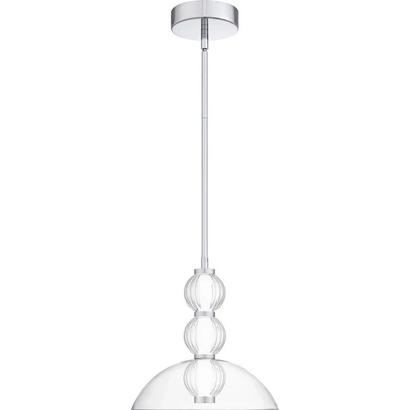 Elway Integrated LED Polished Chrome Pendant