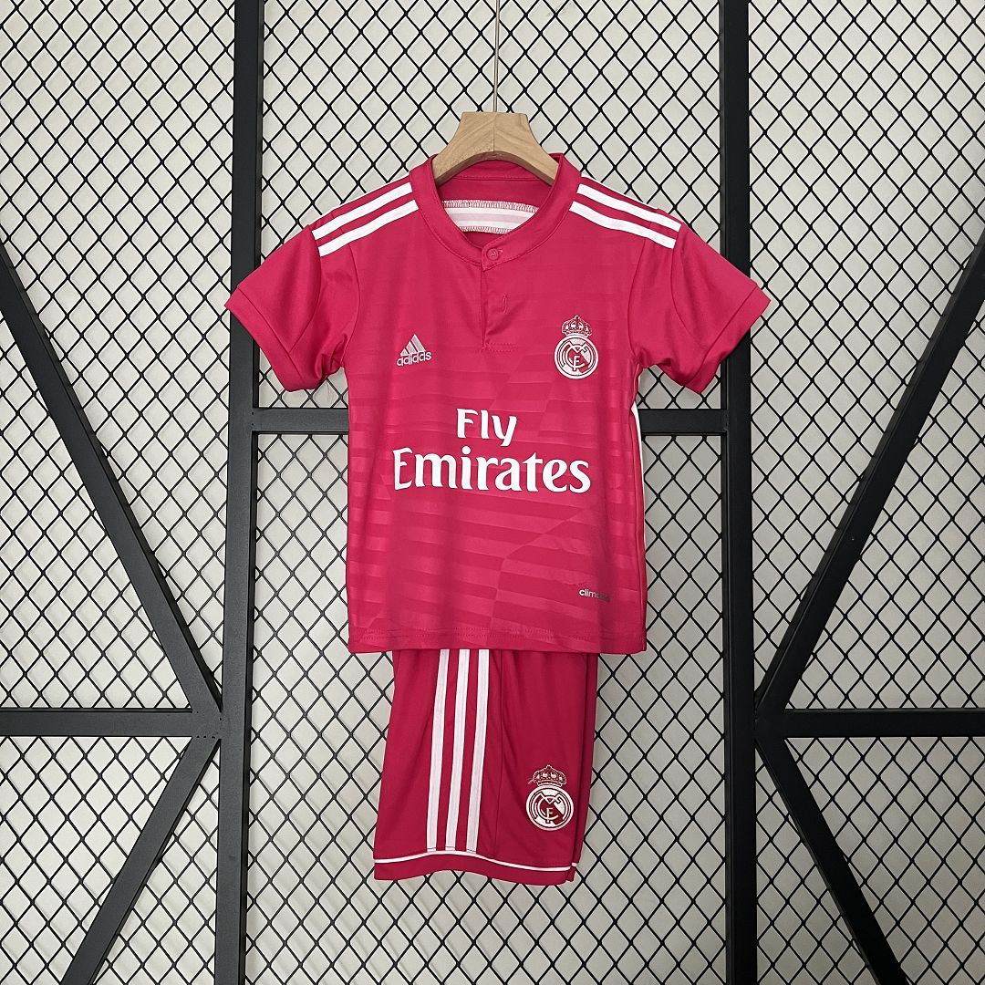 Kit Enfant Retro Real Madrid extérieur 2014/15