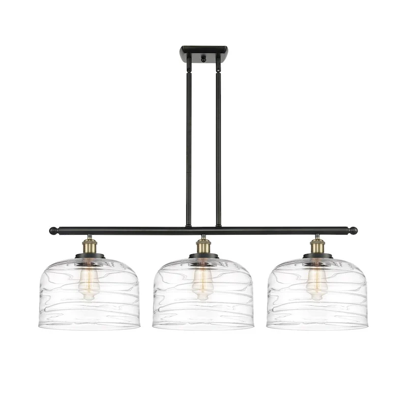 Innovations Lighting Bell - 3 Light 36  Island Light - 12  Shade