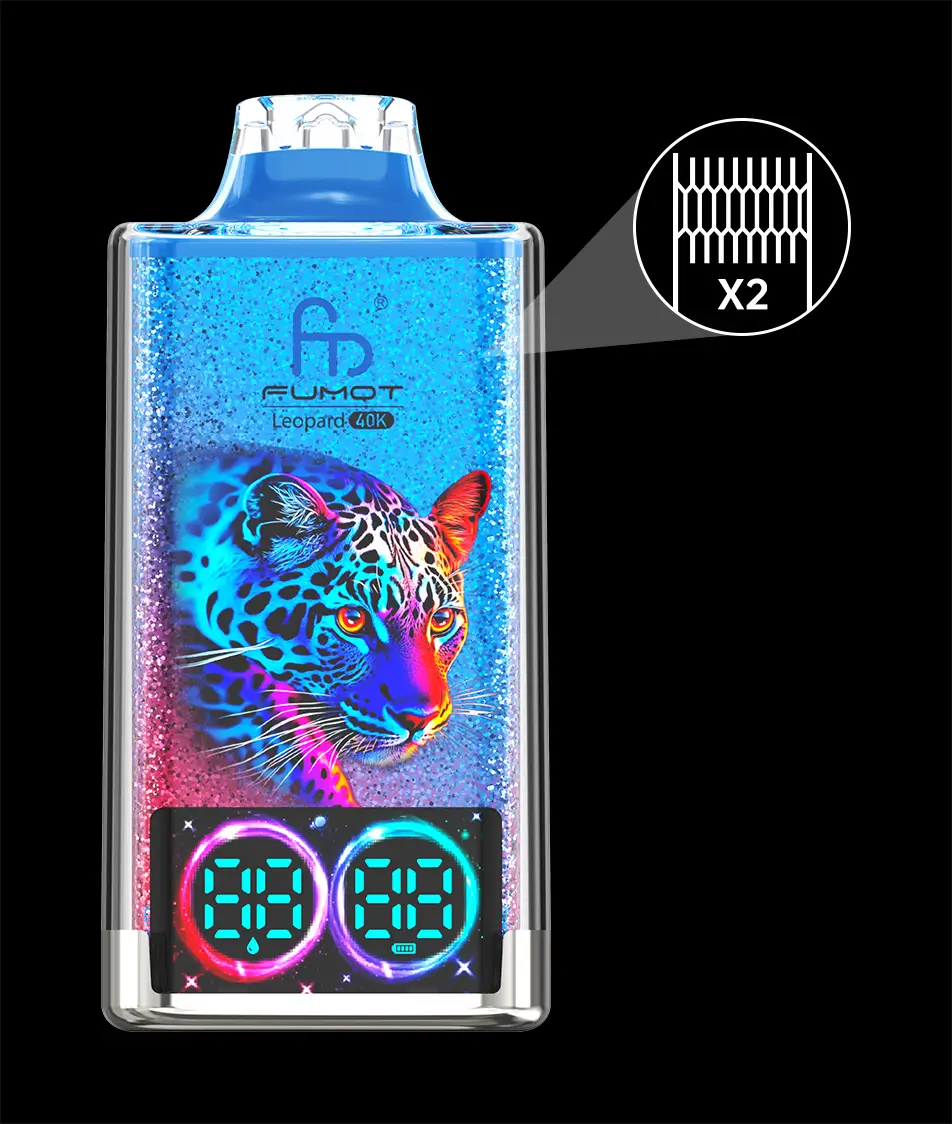 Fumot Leopard 40K Dual-Mesh-Coil-Technologie