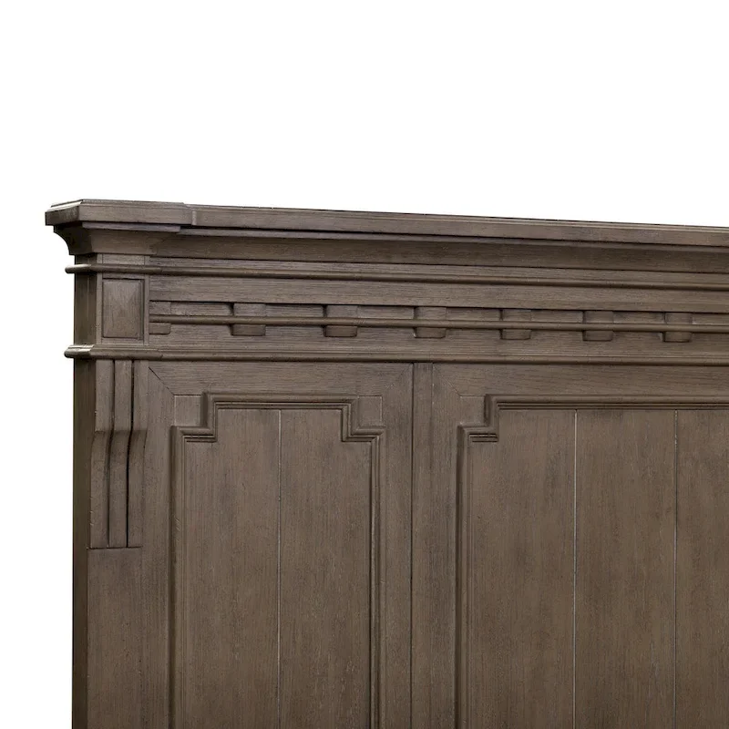 Town & Country Dusty Taupe Panel Bed