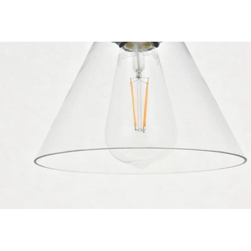 Histoire 5 light chrome Pendant