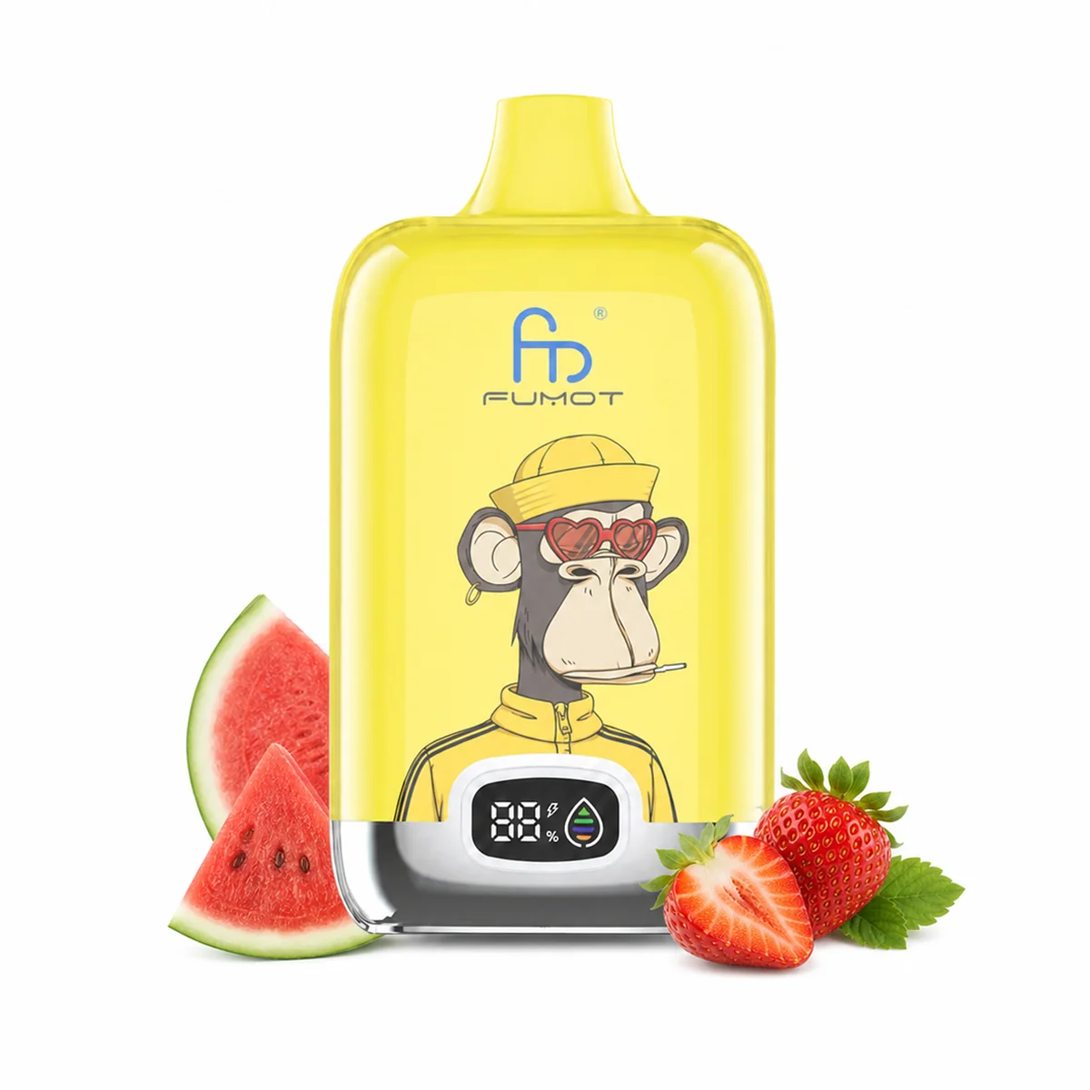 Fumot Digital Box 12000 Strawberry Watermelon – Einweg-Vape, Produktansicht