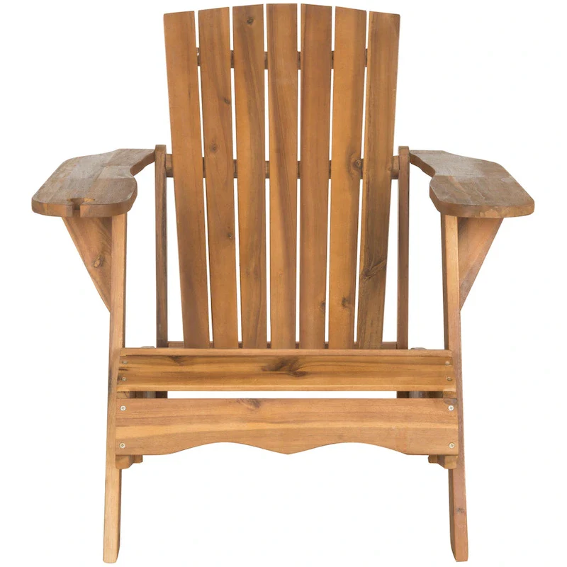 SAFAVIEH Outdoor Filipina Acacia Wood Adirondack Chair - 30W x 32D x 37H