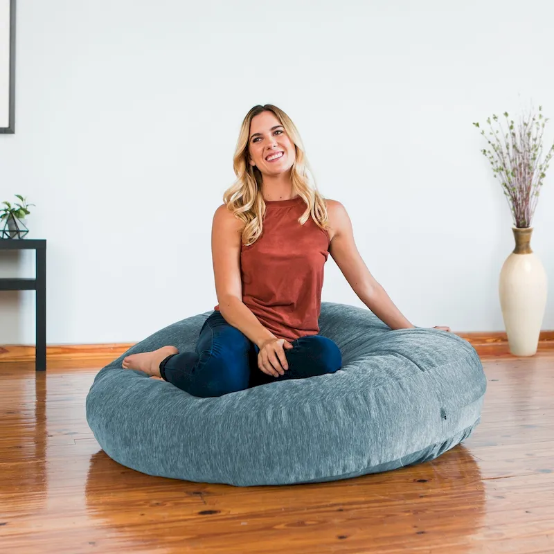 Jaxx Cocoon Bean Bag Lounger with Chenille Cover