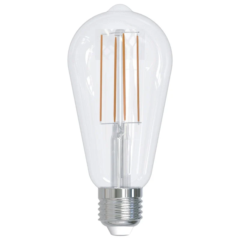 Bulbrite Pack of (4) 4.5 Watt Dimmable Clear Filament ST18 Medium (E26) LED Bulb - 450 Lumens, 2700K, and 90 CRI