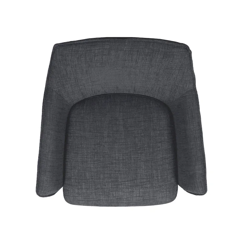 Aura Upholstered Swivel Chair by East at Main - 29.5x28.5x31