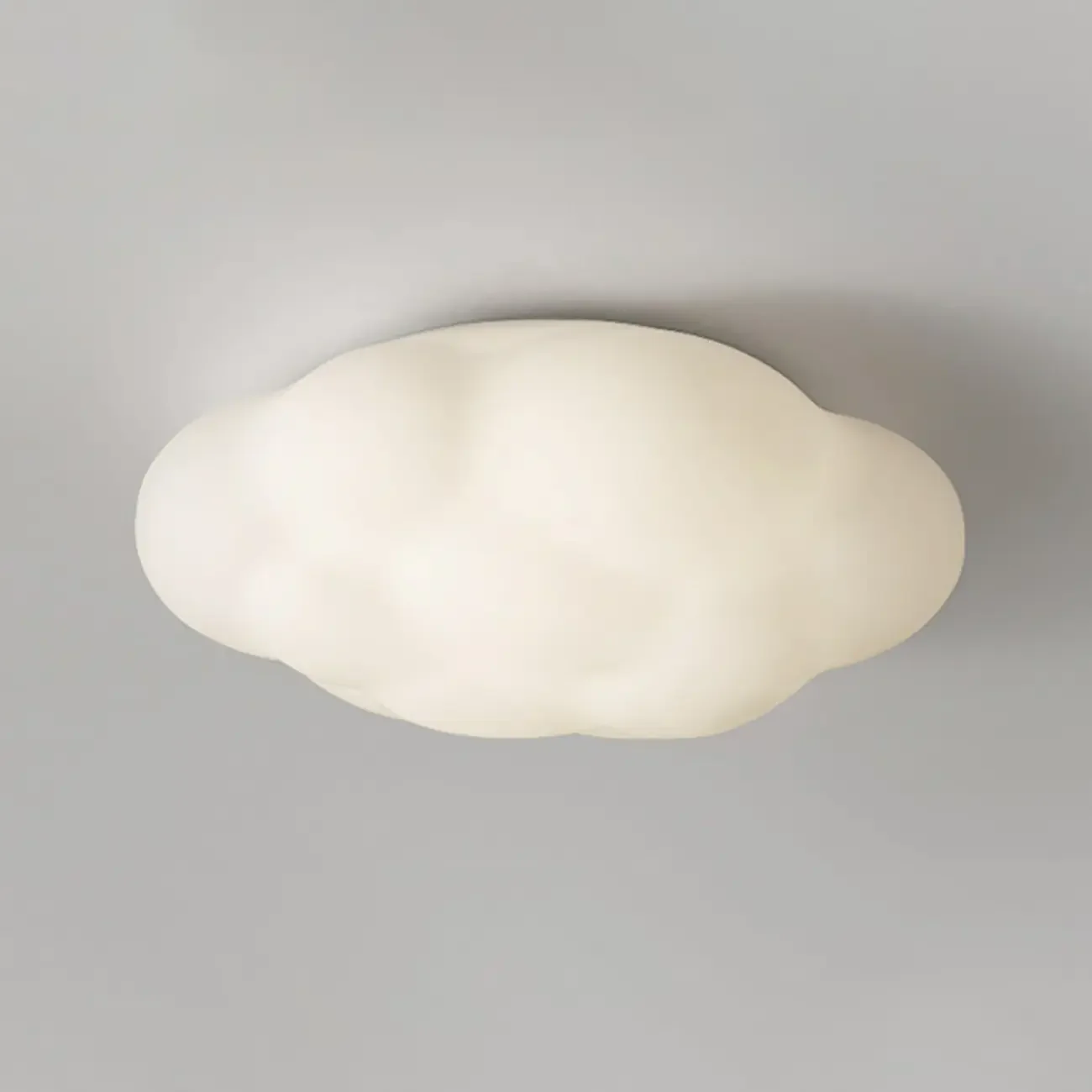 Modern Cloud Shape LED Flush Ceiling Light 3-Gear Dimming