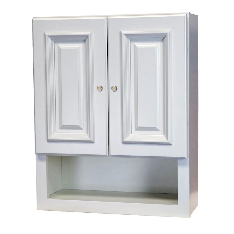 2126 Linen White Bathroom Wall Cabinet