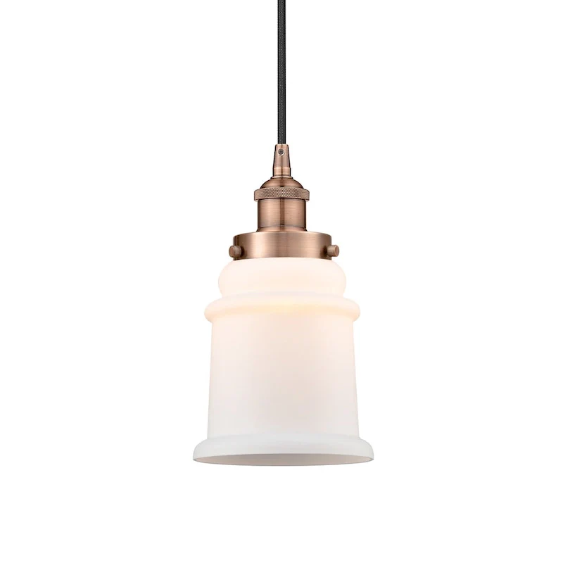 Innovations Lighting 616-1PH-11-6 Canton Pendant Canton 6  Wide Mini