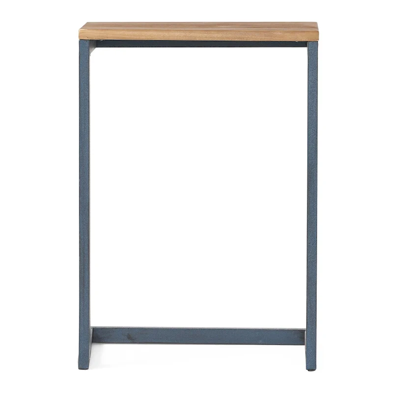 Darlah Modern Industrial Firwood Nesting Tables (Set of 3) by Christopher Knight Home