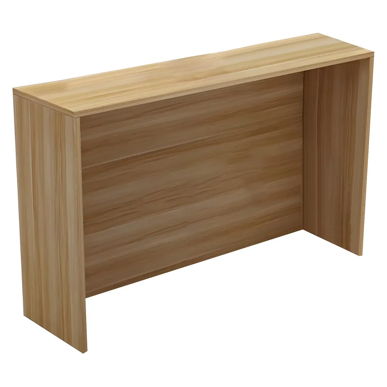 Living Room White Rectangular Wood Long Bar Table