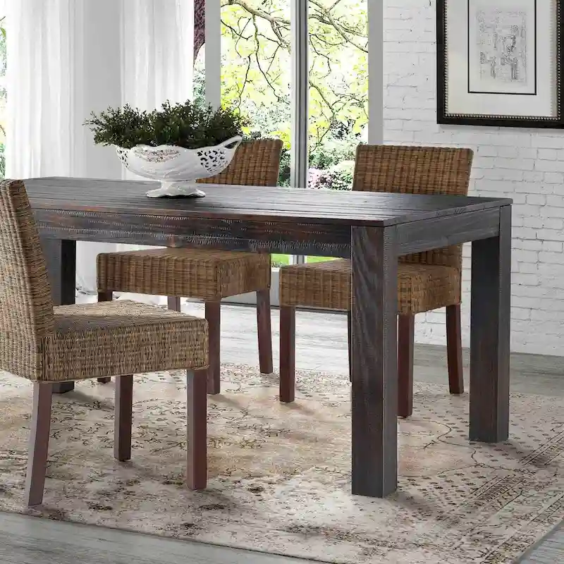 Grain Wood Furniture Solid Pine Montauk Dining Table
