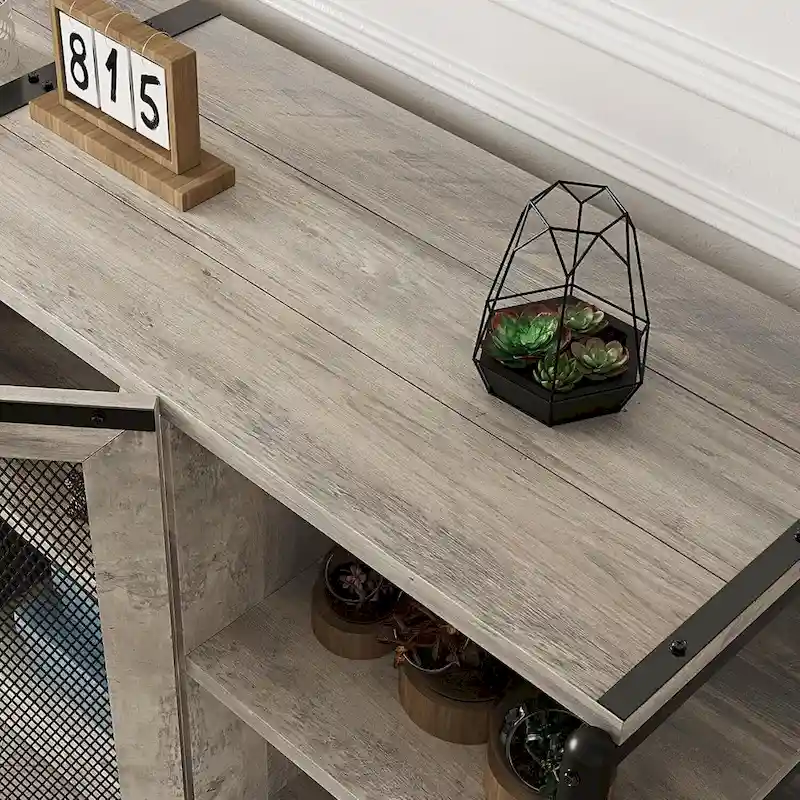 65-Inch Long Wooden TV Stand