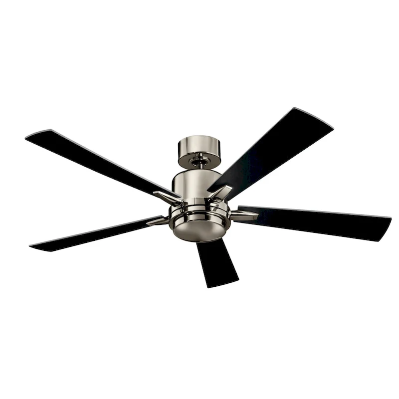 Kichler Lighting Lucian Collection 52-inch Polished Nickel LED Ceiling Fan