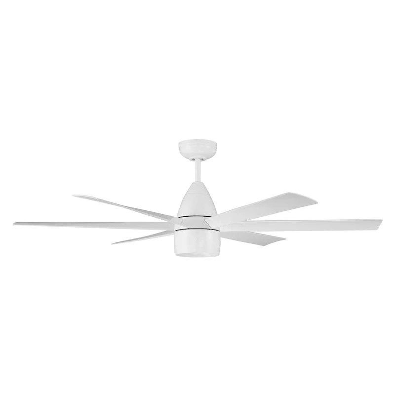 Craftmade Quirk 54  6 Blade LED Ceiling Fan with Remote Control