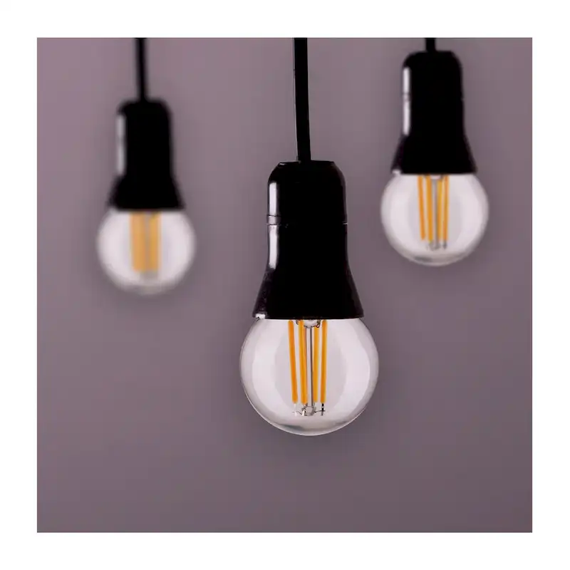 4 Watt G16.5 LED Clear Medium Base 5000K 120 Volt 2-Pack