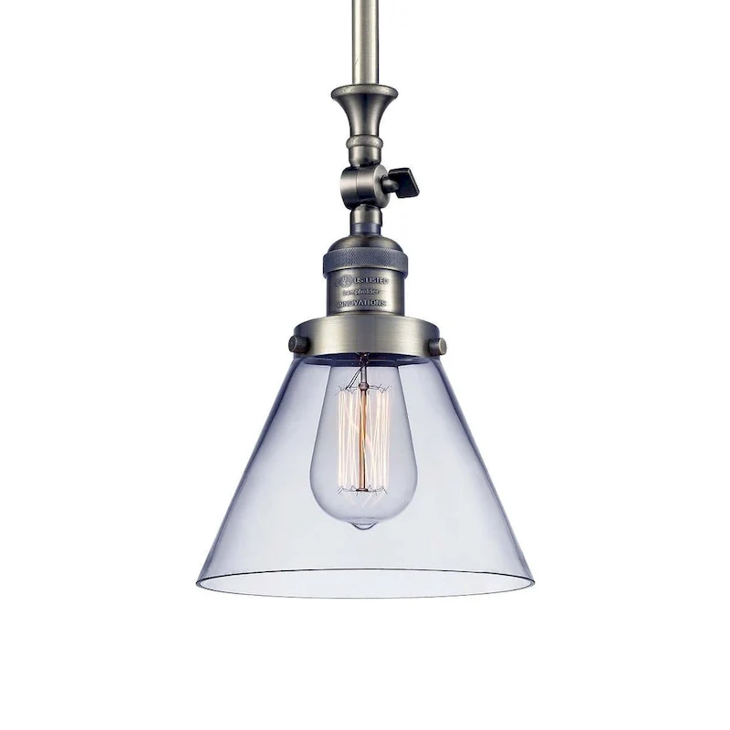Innovations Lighting Large Cone 8  Wide Adjustable Mini Pendant