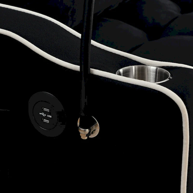 55.51 inch versatile foldable sofa bed in 3 lengths