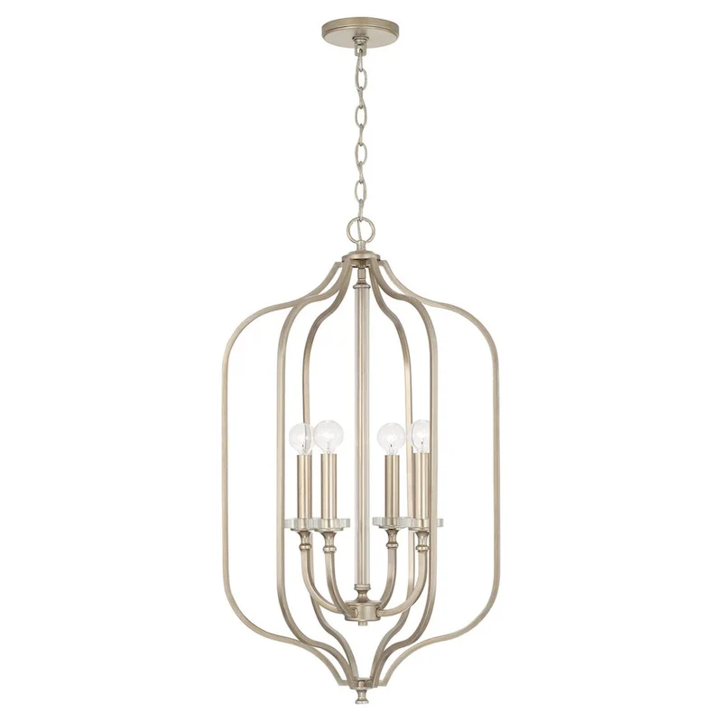 Breigh 4-light Brushed Champagne Foyer Pendant