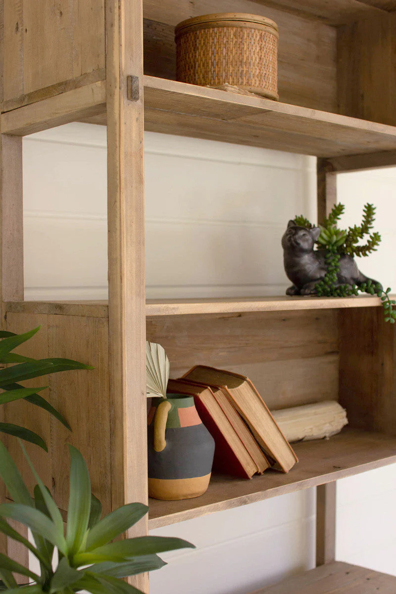 Wooden Box Shelving Unit