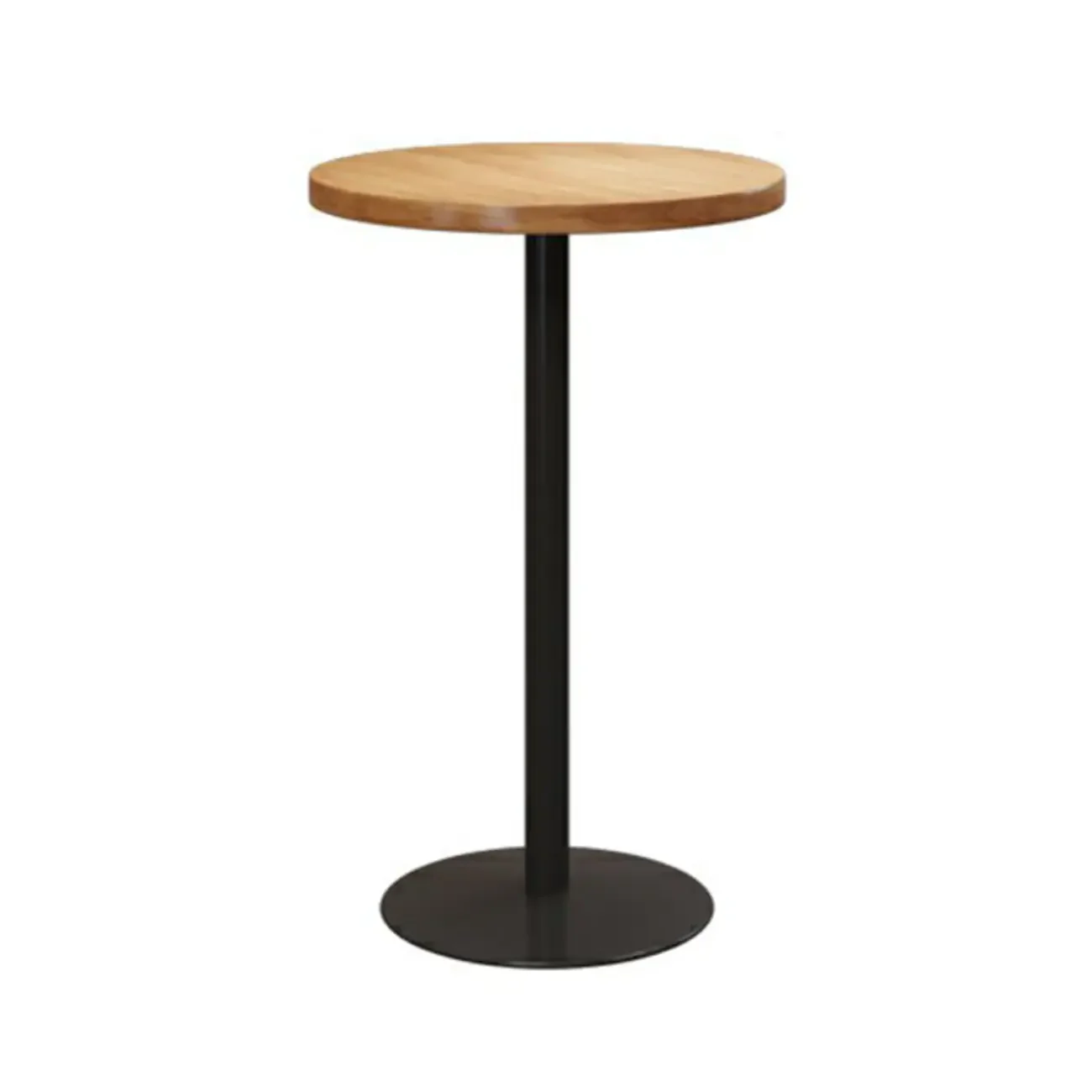 Cosmopolitan Light Wood Bar Set with Round Table