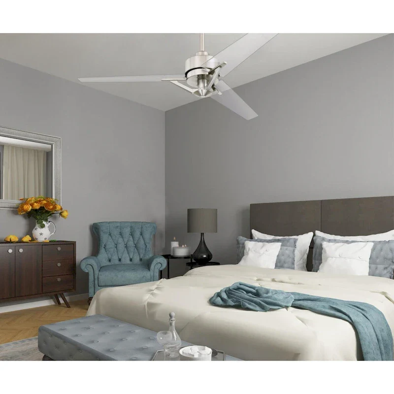 Westinghouse Lighting 54  Julien Indoor Brushed Nickel Ceiling Fan with Remote Control