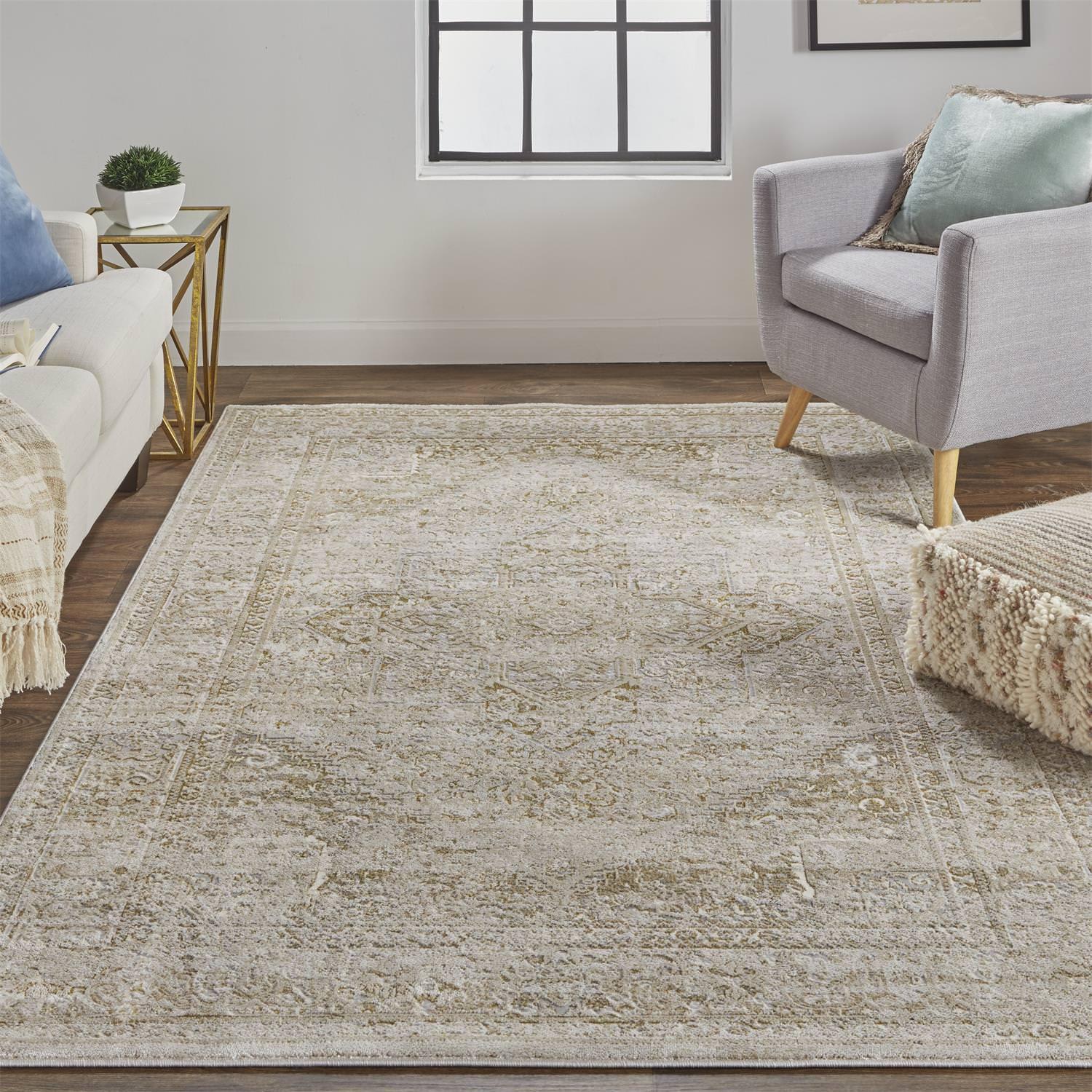 Aura Brown/Gold Rug