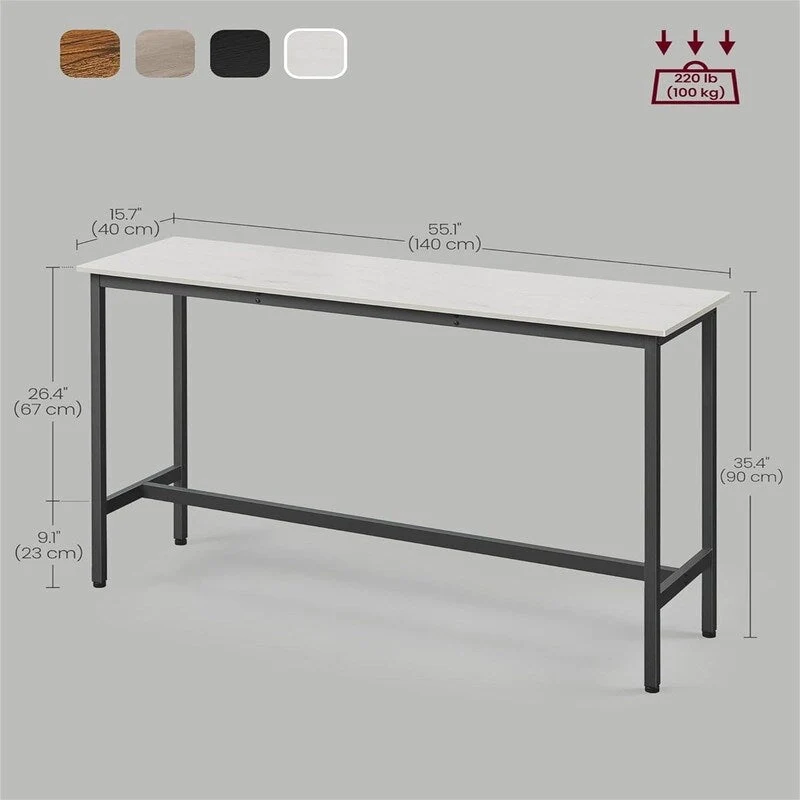 Narrow Long Bar Table