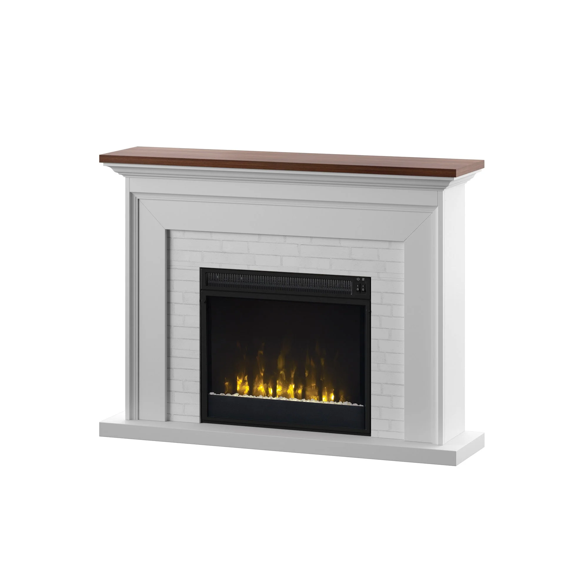 Farmhouse Wall Mantel with 23 Electric Fireplace