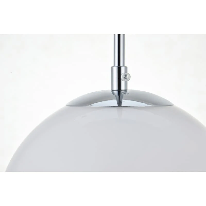 3-Light 36 inch Pendant with Frosted White Glass