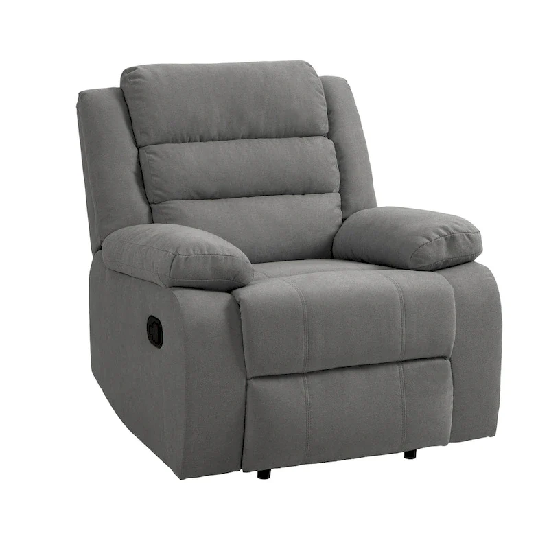 2Set Modern Lounger Adjustable Manual Recliner Chair
