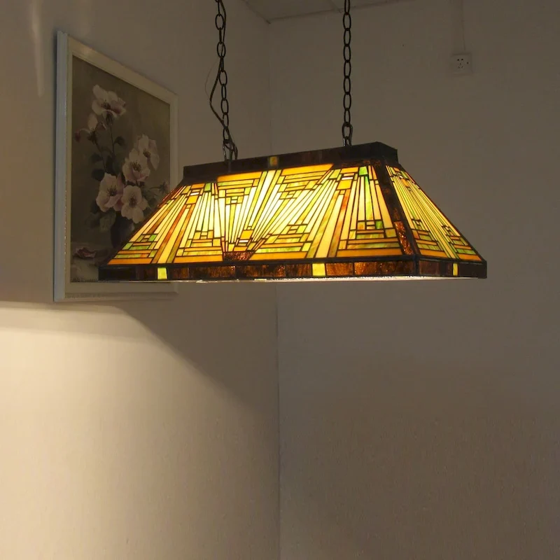 Tiffany 3-light Blackish Bronze Island Pendant