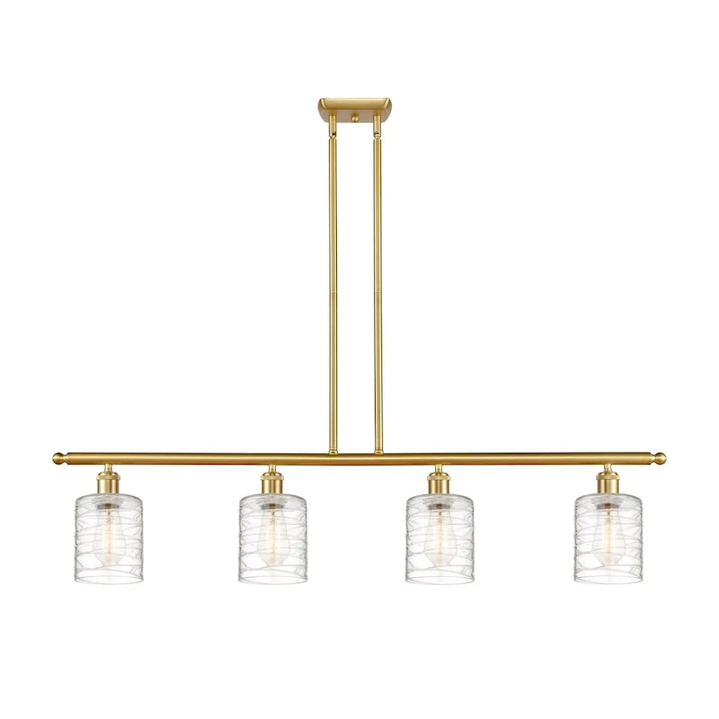 Innovations Lighting Ballston Cobbleskill - 4 Light 48  Island Light