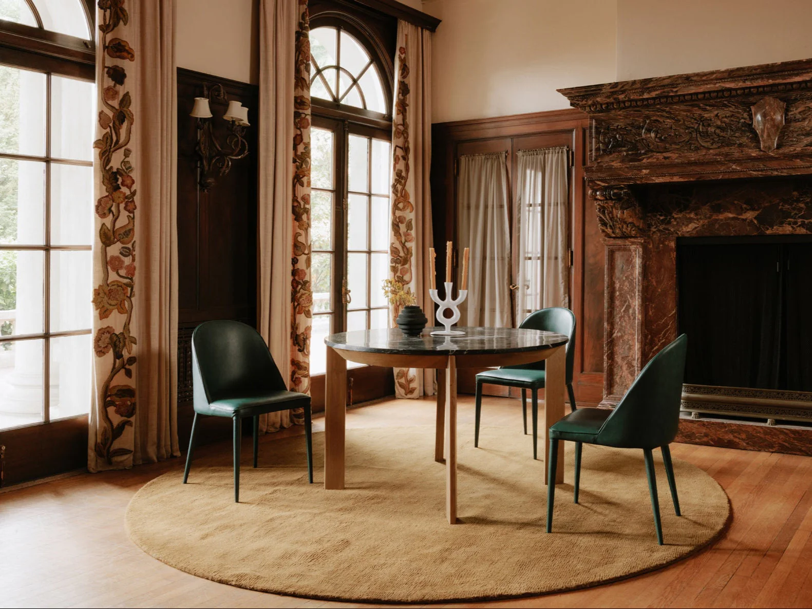 Burton FAUX LEATHER CHAIR