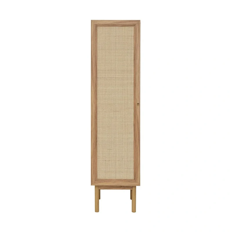 Classe 15 W x 60 H x 15 D Linen Cabinet in Oak