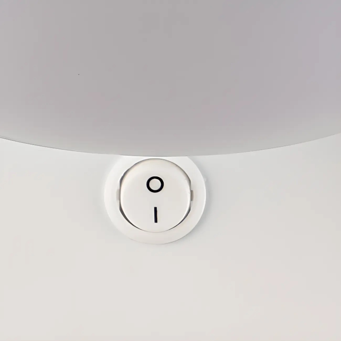 Modern Wall-Mounted Mini White Bathroom Vanity Light Fixture