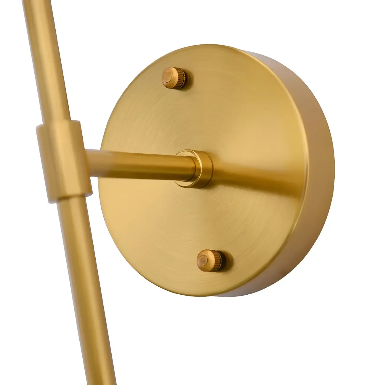 Modern 2-Light Globe Metal Bathroom Vanity Light