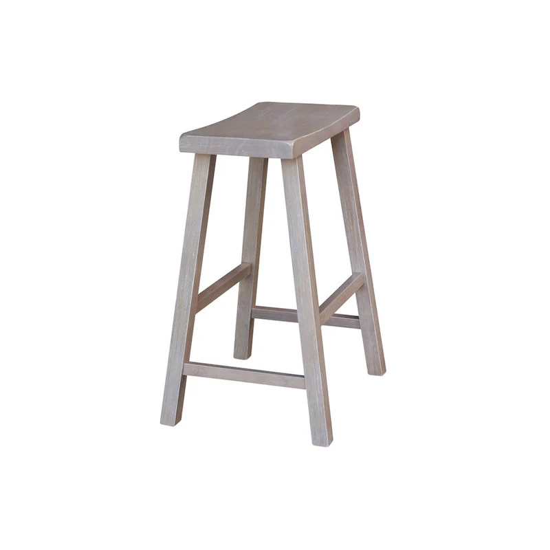 Saddle Seat Counter Height Stool - 24 in. Seat Height
