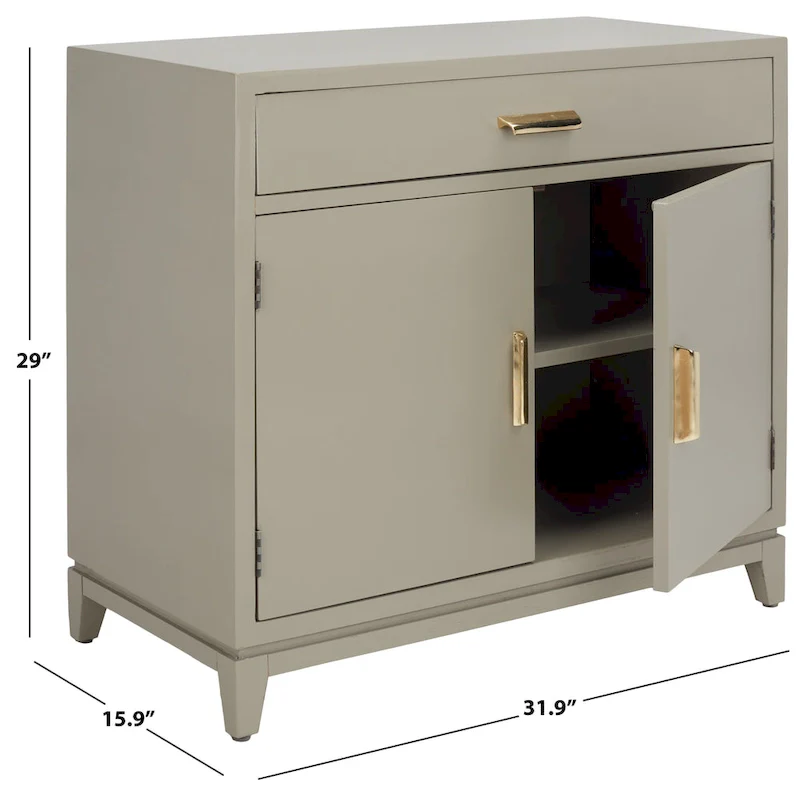 SAFAVIEH Arta 2-Door 1-Drawer Chest